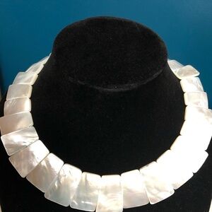 Brand new never worn opal pearl like necklace